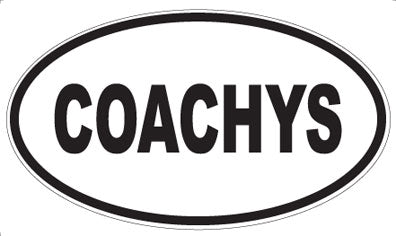 COACHYS - Oval Magnet