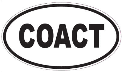 COACT - Oval Magnet