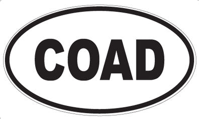COAD - Oval Magnet