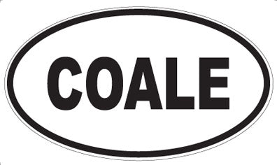 COALE - Oval Magnet