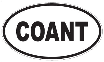 COANT - Oval Magnet