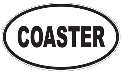 COASTER - Oval Magnet