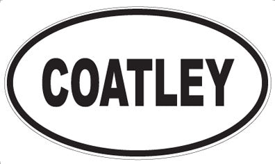 COATLEY - Oval Magnet