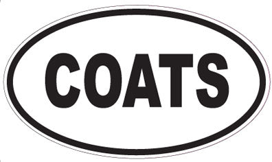 COATS - Oval Magnet