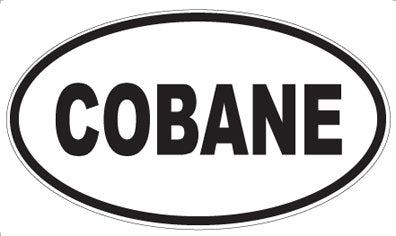 COBANE - Oval Magnet