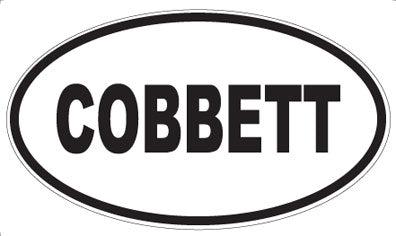 COBBETT - Oval Magnet