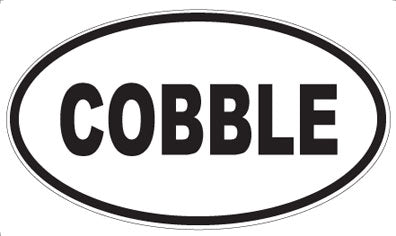 COBBLE - Oval Magnet