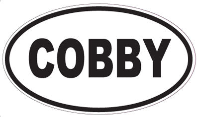 COBBY - Oval Magnet