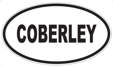 COBERLEY - Oval Magnet