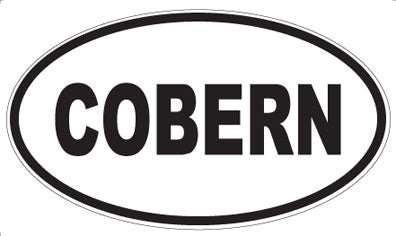 COBERN - Oval Magnet