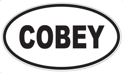 COBEY - Oval Magnet