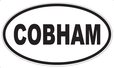 COBHAM - Oval Magnet
