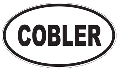 COBLER - Oval Magnet
