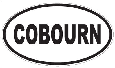 COBOURN - Oval Magnet