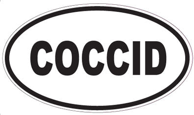 COCCID - Oval Sticker