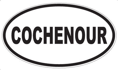 COCHENOUR - Oval Magnet