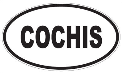 COCHIS - Oval Magnet