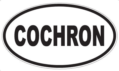 COCHRON - Oval Magnet