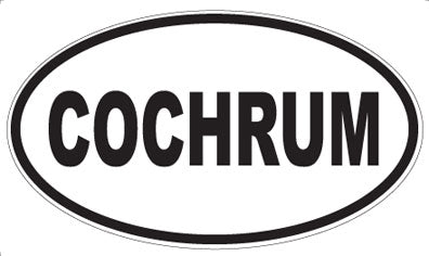 COCHRUM - Oval Magnet