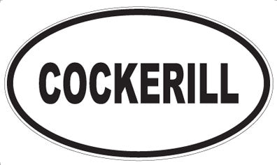 COCKERILL - Oval Magnet