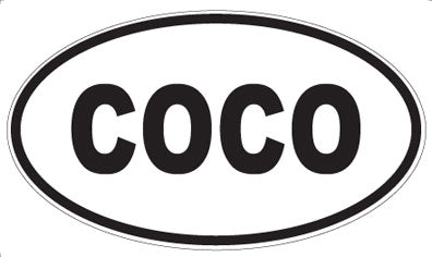 COCO - Oval Magnet