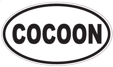 COCOON - Oval Sticker