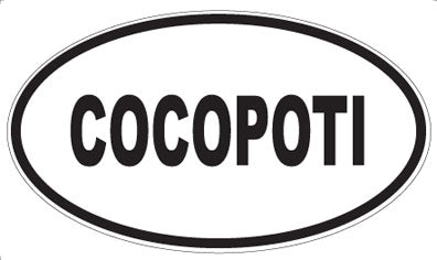 COCOPOTI - Oval Magnet