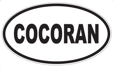 COCORAN - Oval Magnet