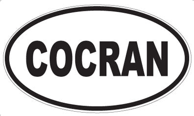 COCRAN - Oval Magnet