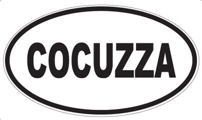 COCUZZA - Oval Magnet