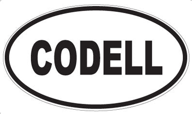 CODELL - Oval Magnet