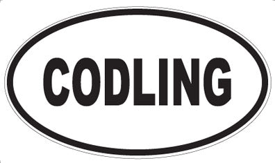 CODLING - Oval Magnet