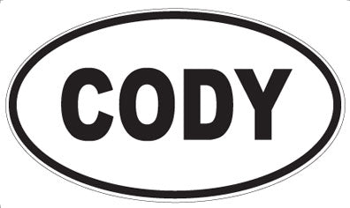 CODY - Oval Magnet