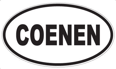 COENEN - Oval Magnet