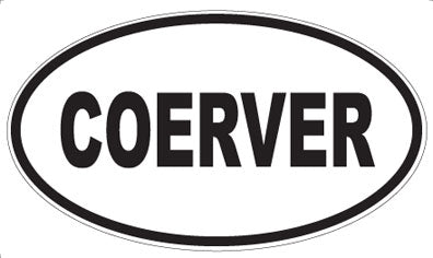 COERVER - Oval Magnet