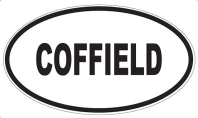 COFFIELD - Oval Magnet