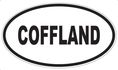 COFFLAND - Oval Magnet