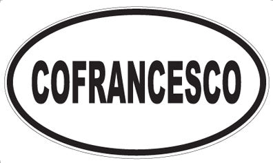 COFRANCESCO - Oval Magnet