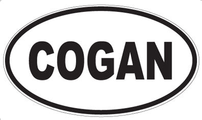 COGAN - Oval Magnet
