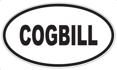 COGBILL - Oval Magnet