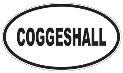 COGGESHALL - Oval Magnet
