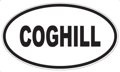COGHILL - Oval Magnet