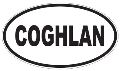 COGHLAN - Oval Magnet