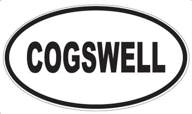 COGSWELL - Oval Magnet