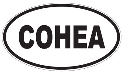 COHEA - Oval Magnet
