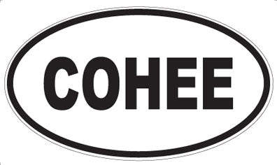 COHEE - Oval Magnet