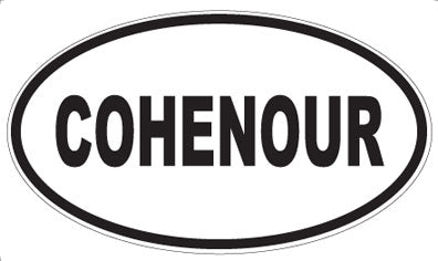 COHENOUR - Oval Magnet