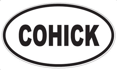 COHICK - Oval Magnet