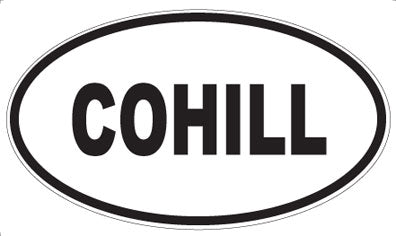 COHILL - Oval Magnet
