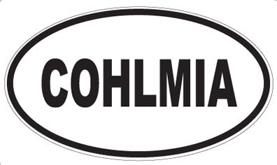 COHLMIA - Oval Magnet